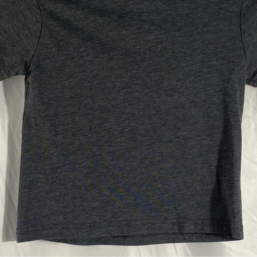 Disney Mickey Mouse Dark Gray and Light Gray Long Sleeve Tee Size 5T